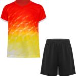 Sportset voor Kinderen: T-shirt en Korte Broek voor Voetbal en Basketbal