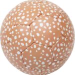 vanPauline - voetbal - kind- perzik - white dots - maat 3