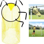 Voetbalnet - voetbaldoelnet - Accessoires & Spullen voor Training - Trainingsmateriaal - Stuitbaltrainer - Verstelbaar - voetbal training