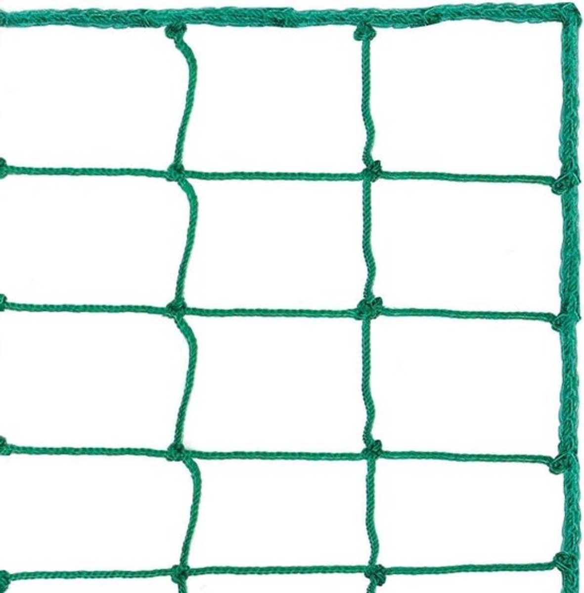 1181x1200-2 Voetbal Backstop Net 3x6 meter - 10cm vierkante mesh - 2.5mm polyethyleen touw - Voetbal Oefenbarrière Net - Duurzaam en stevig - Afbeelding 1
