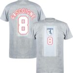 Engeland EK 96 Gascoigne 8 T-Shirt - Grijs - XL