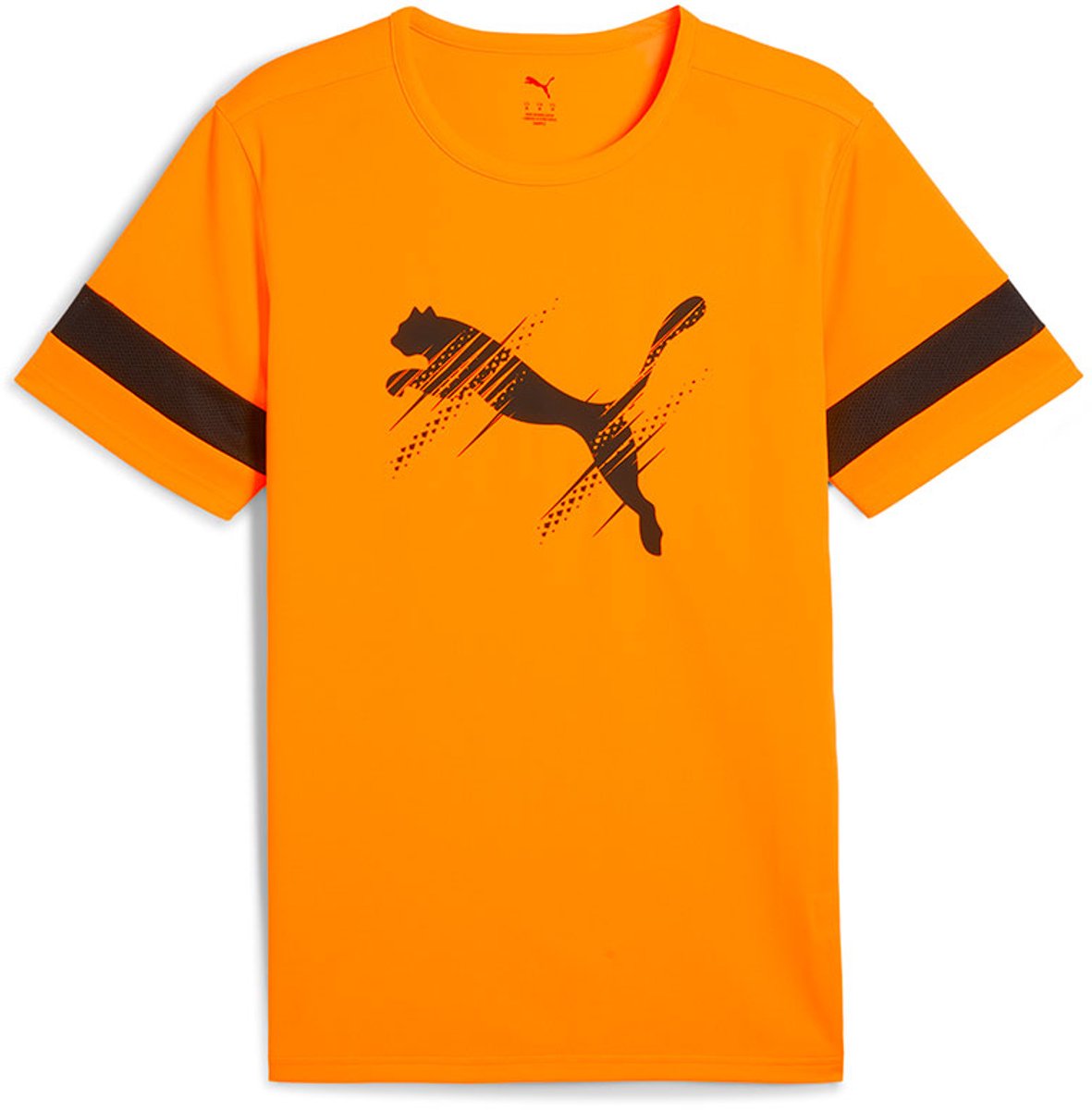 1181x1200 Puma Attacanto Logo T-shirt Met Korte Mouwen Oranje 2XL Man - Afbeelding 1