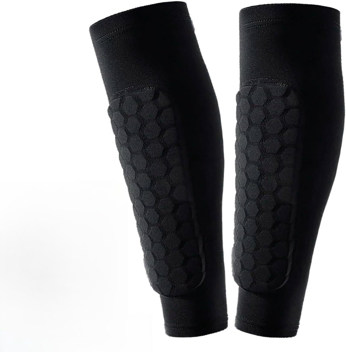 1182x1200-1 Kindershinguards met honingraatstructuur - Schokbestendig, ademend en UV-bescherming voor voetbal en basketbal (XS) - Afbeelding 1