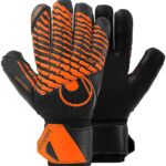 Uhlsport Fm Super Resist+ Hn Keepershandschoenen - Zwart / Fluo Oranje | Maat: 9.5