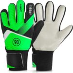 Voetbalkeepershandschoenen voor Kinderen en Tieners - Antislip met Vinger- en Polsbescherming