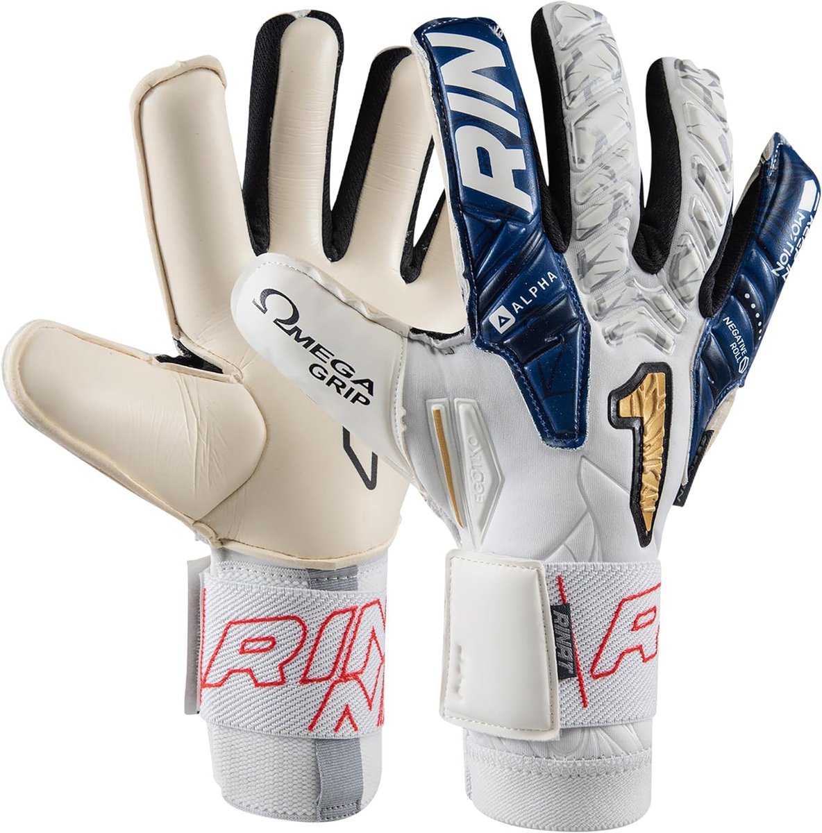 1184x1200-11 Doelmannenhandschoenen Junior Voor Jong Talent - Top Grip en Comfort - Afbeelding 1
