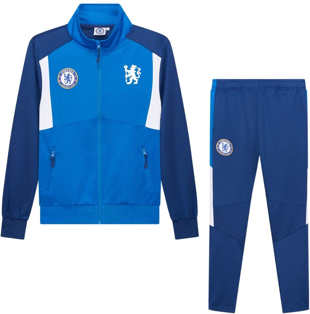 1185x1200-18 Chelsea FC trainingspak voor kinderen - Maat 116 / 6 jaar - Voetbaltenue kids - Chelsea pak - Afbeelding 1
