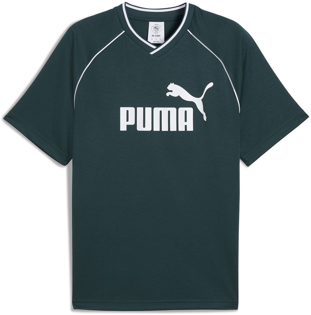 1185x1200-26 Puma Ess T-shirt Met Korte Mouwen Groen L Man - Afbeelding 1
