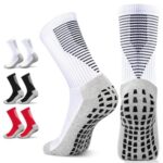 Antislip Sportsokken voor Heren en Dames - Ademend en Comfortabel voor Voetbal, Hardlopen en Sport