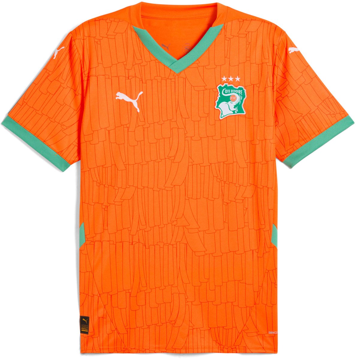 1188x1200-11 Trainingsshirt Côte d'Ivoire CAN 2025 - Afbeelding 1
