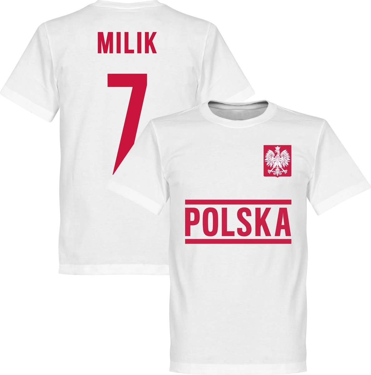 1189x1200-1 Polen Milik Team T-Shirt - S - Afbeelding 1