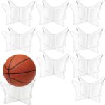 10 Stuks Transparante Acryl Voetbal Display Standaard, Perfect voor Thuis en Verzameling