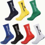 7-Pack - 7-Paar - Gripsokken Voetbal Zwart Sportsokken Anti-Blaren (Maat 40-45)