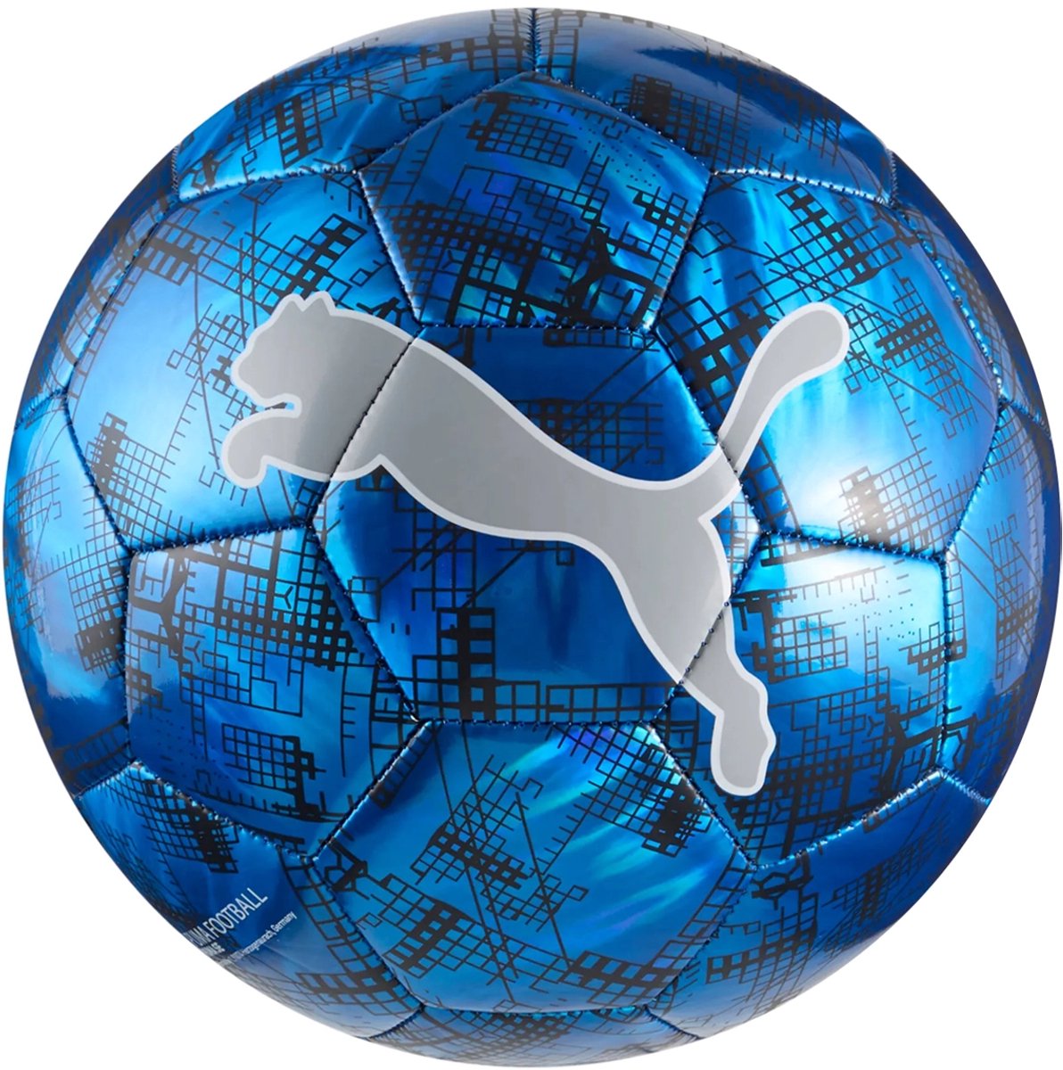 1192x1200-33 PUMA PUMA CUP Graphic ball Unisex Voetbal - Ultra Blue-PUMA Black-Gray Echo - Afbeelding 1