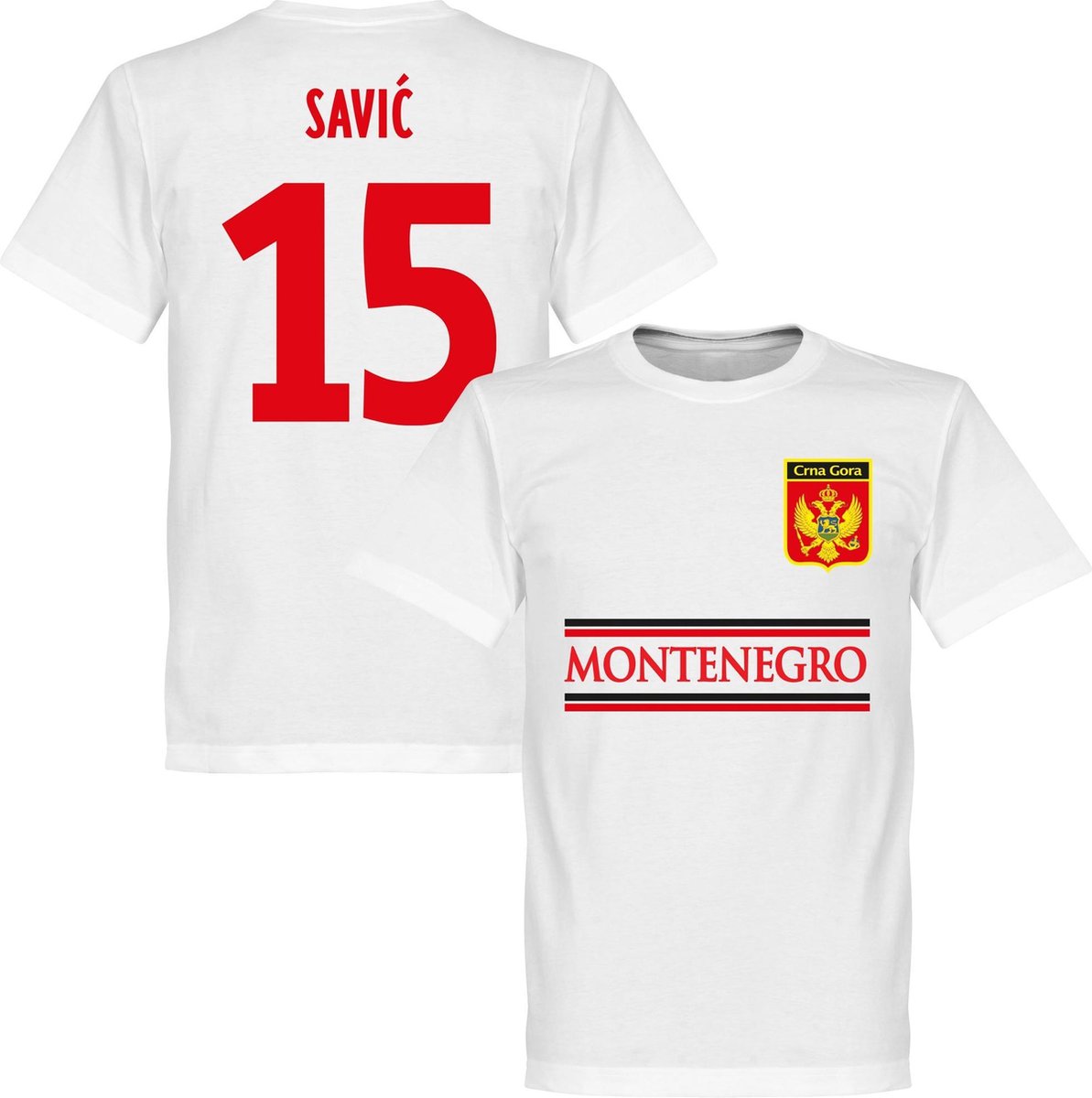 1193x1200-15 Montenegro Savic Team T-Shirt - S - Afbeelding 1