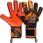 Str1der Protect keepershandschoen | Oranje | Maat 8