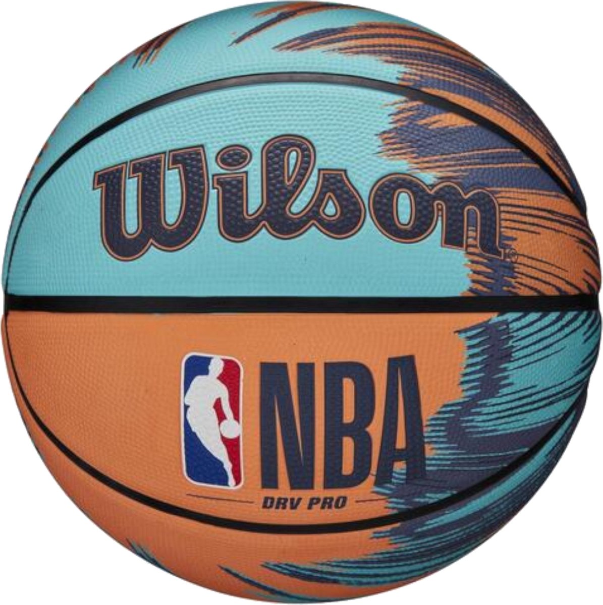 1195x1200-17 Wilson NBA Drv Plus Vibe Basketbal - Maat 7 - Afbeelding 1