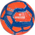 Derbystar Mini Voetbal Street Soccer Oranje blauw wit maat 1