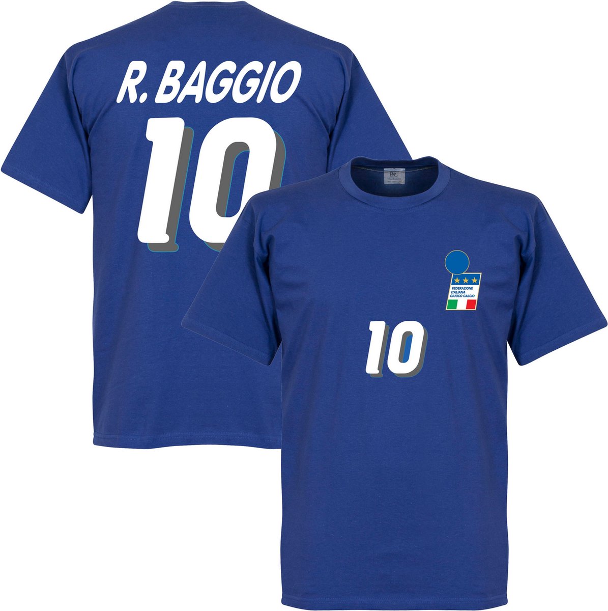 1195x1200-67 R. Baggio WK 1994 Italië T-Shirt - XXL - Afbeelding 1