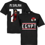 Egypt M. Salah 10 Gallery Team T-Shirt - Zwart - XL