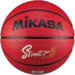 Mikasa Street Jam Bb5 Basketbal Bal Rood 5