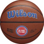 Wilson NBA Detroit Pistons Basketbal Maat 7 - Binnen/buiten