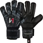 ONEKEEPER Vector Evolution Junior Zwart - Keepershandschoenen - Maat 7 - Kunstgras