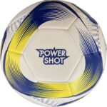 Set van 10 Powershot voetballen maat 4 - Pomp en opbergtasje