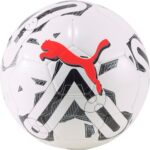 Puma voetbal Orbita 6 MS - Maat 4 - wit/zwart