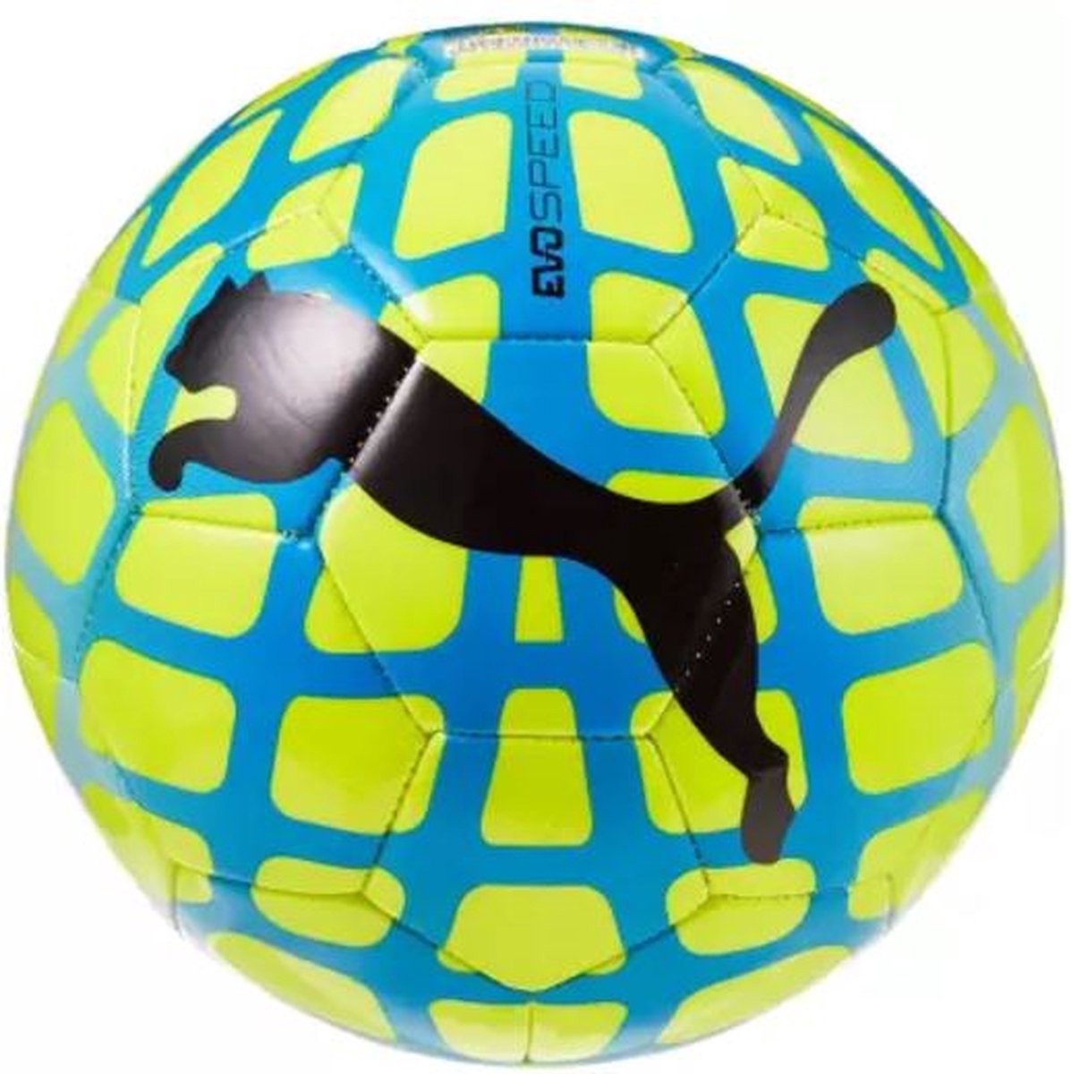 1197x1200-6 Puma Evospeed 4.5 Voetbal - Geel/Groen - Maat 5 - Afbeelding 1
