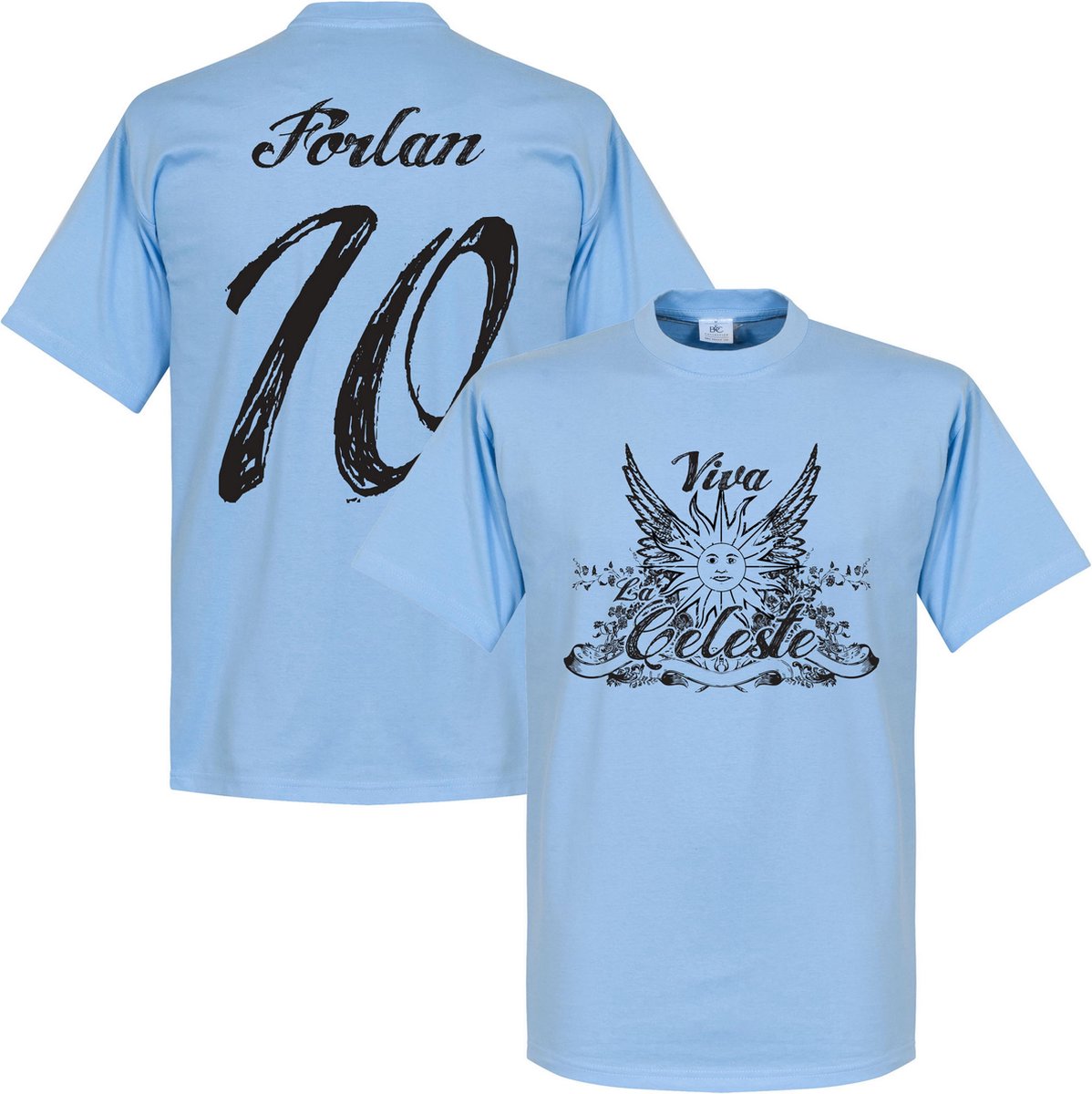 1198x1200-42 Diego Forlan Uruguay T-shirt - XXL - Afbeelding 1
