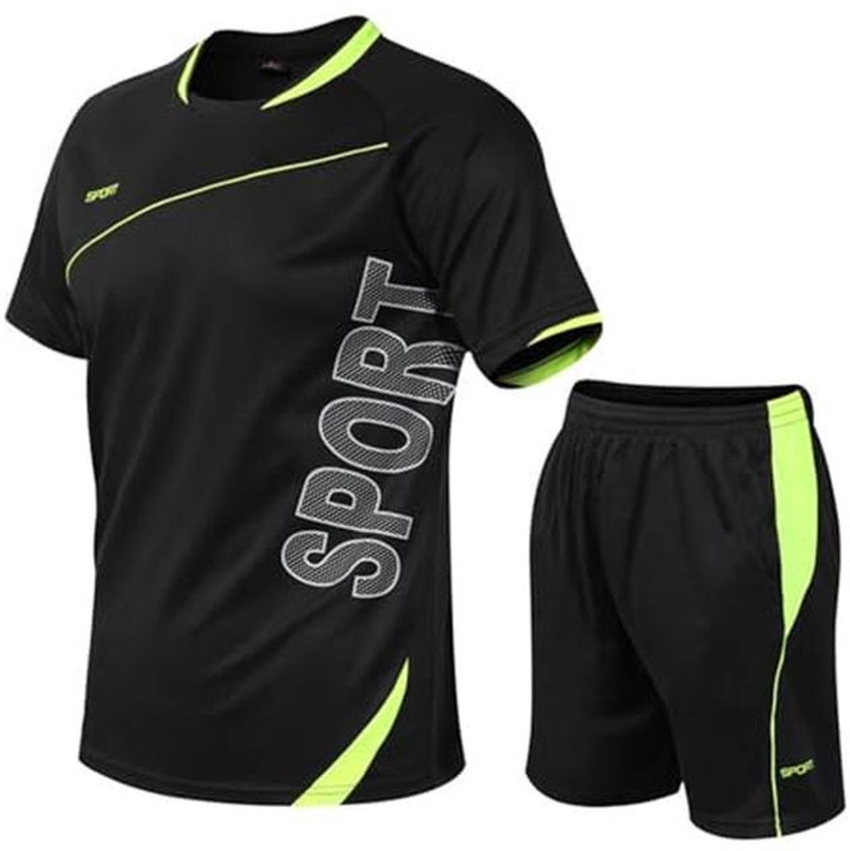 1198x1200-81 Voetbalkits voor Kinderen - Sportieve Voetbal Jersey Sets met Shorts en T-shirt - Afbeelding 1