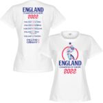 Engeland EK 2022 Road To Victory Winners Dames T-Shirt - Wit - L