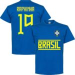 Brazilië Raphinha 19 Team T-Shirt - Blauw - S