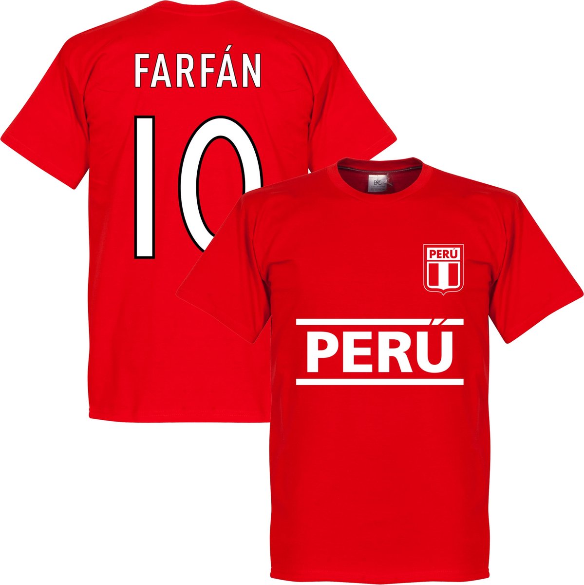 1199x1200-227 Peru Farfan Team T-Shirt - M - Afbeelding 1