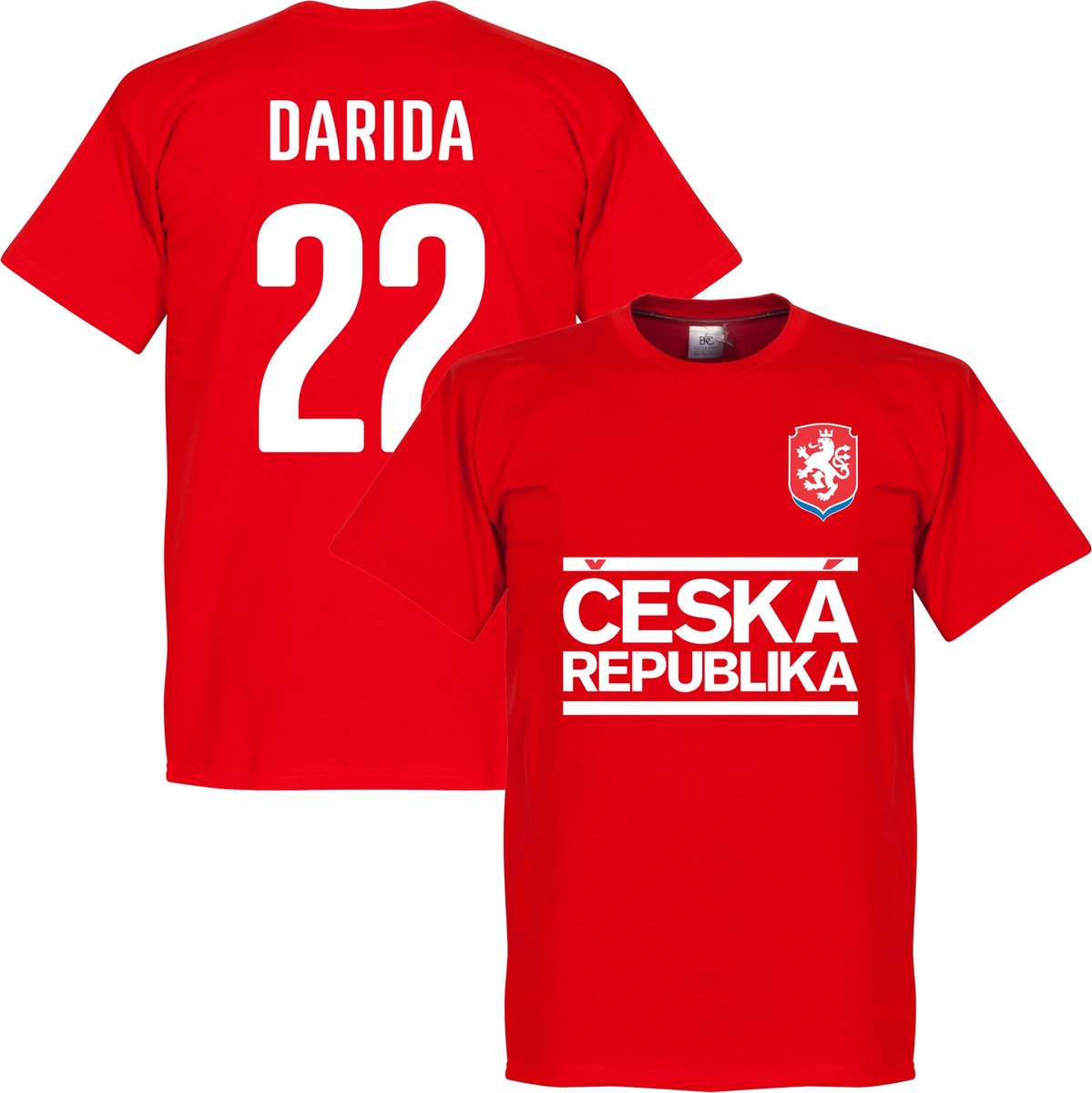 1199x1200-276 Tsjechië Darida Team T-Shirt - M - Afbeelding 1