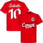 Egypte Salah 10 Team Logo T-Shirt - Rood - XXXXL