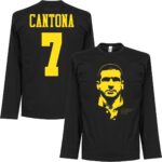 Cantona Silhouette Longsleeve T-Shirt - XL