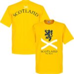 Schotland The Brave T-Shirt - Geel - L