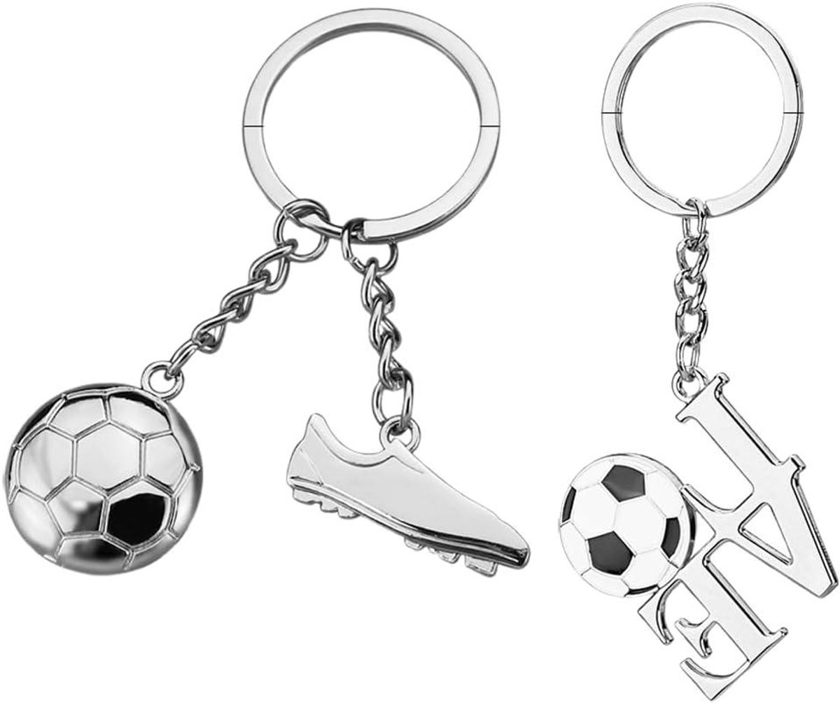 1200x1004-5 Allecto Plus - 2 stuks Autosleutelhangers Voetbal & Autoband Sleutelhanger - Afbeelding 1