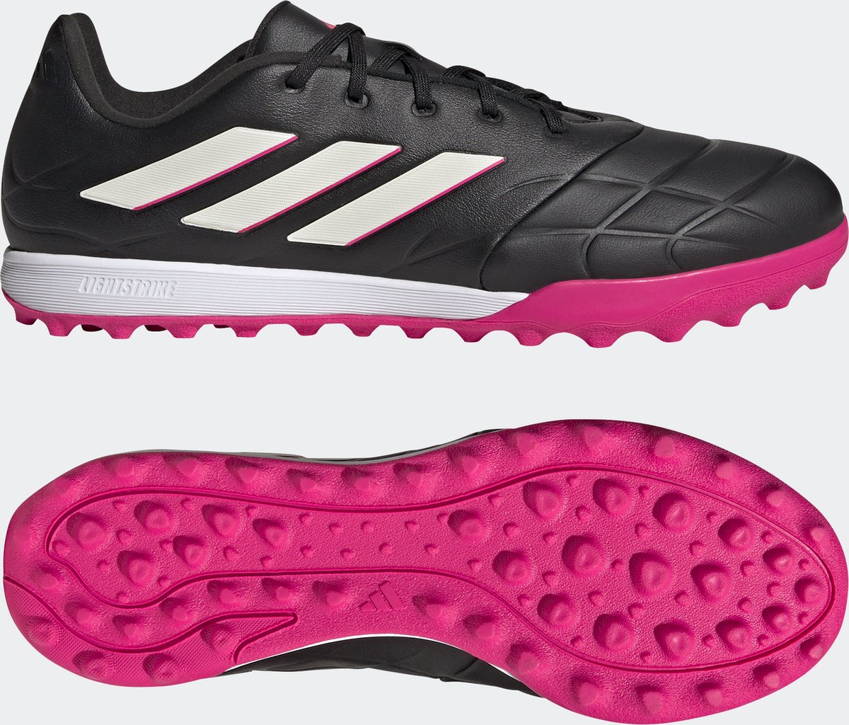 1200x1024-5 adidas Performance Copa Pure.3 Turf Voetbalschoenen - Dames - Zwart- 46 - Afbeelding 1