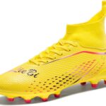 Heren Voetbalschoenen Hoog Model Noppen - Professionele Trainingsschoenen voor Buiten en Turf