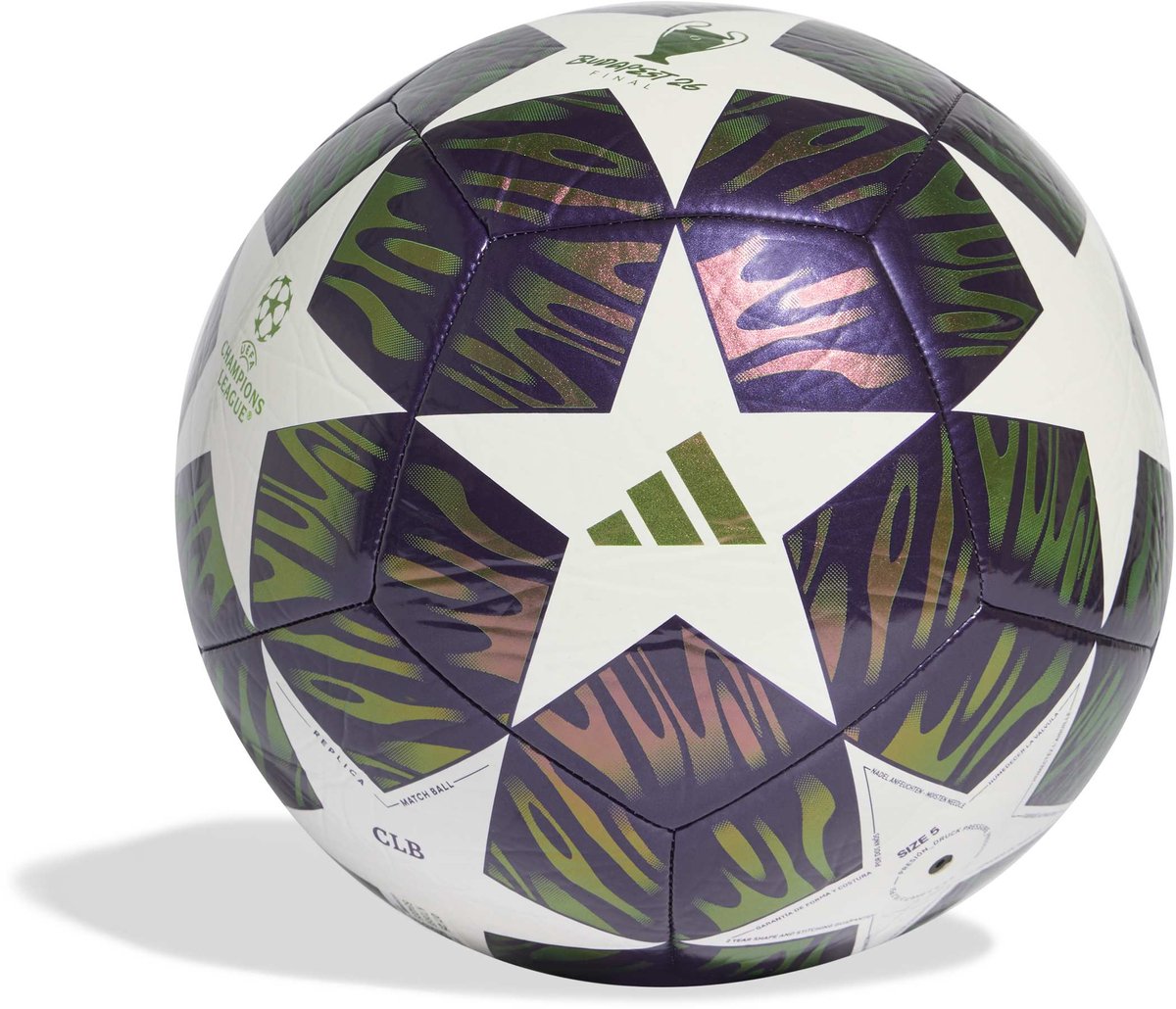 1200x1030-7 Adidas bal Champions League ZE dark purple - Maat 4 - Afbeelding 1
