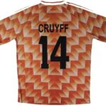 Voetbalshirt -Nederlands Elftal Shirt - Cruyff - Maat M - nummer 14 - Oranje Shirt Koningsdag - Voetbalshirts Kinderen - Jongens en Meisjes - Sportshirts - Volwassenen - Heren en Dames