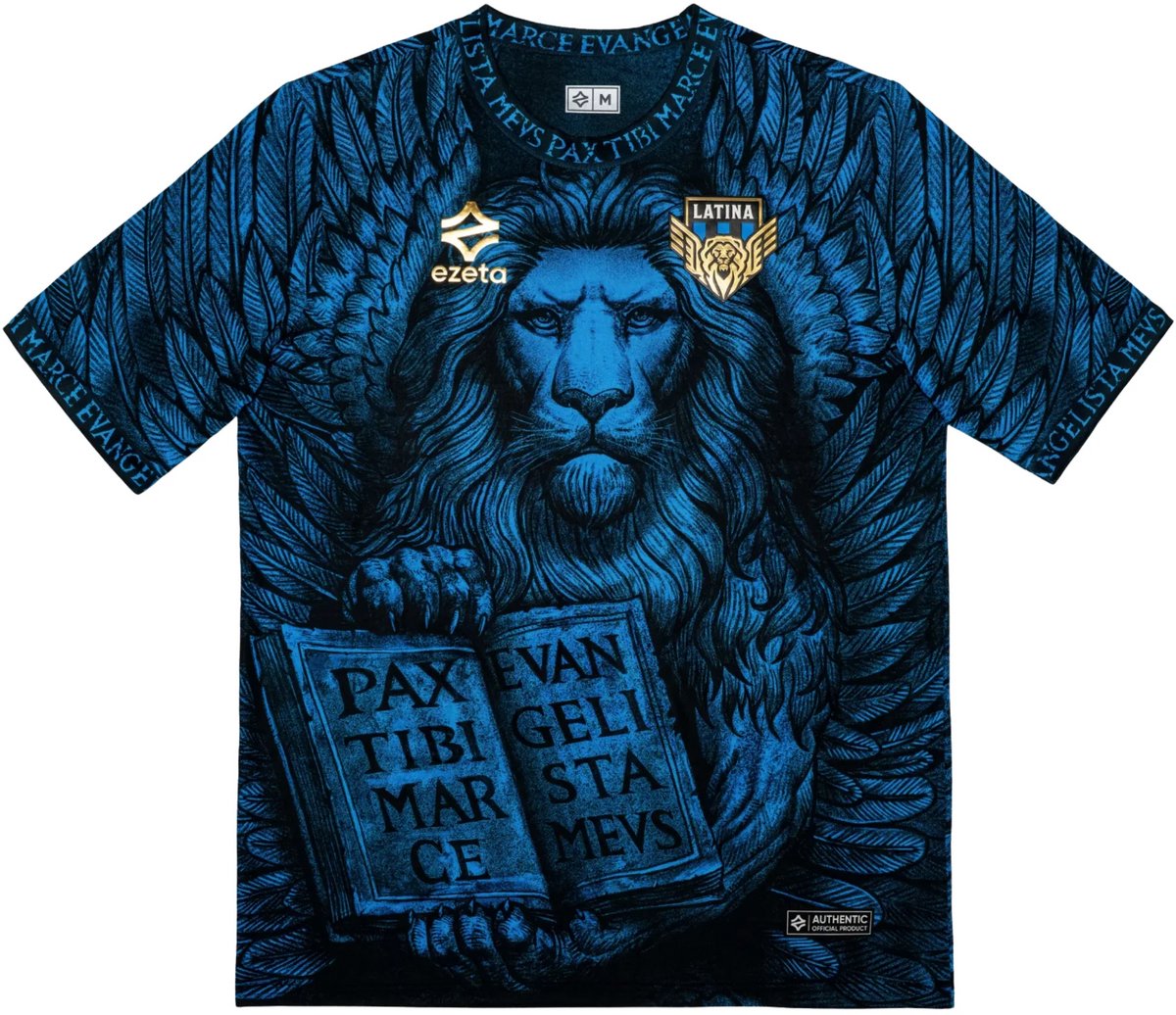 1200x1036 Latina Calcio Thuisshirt 2026 - Italië Voetbalshirt - Latina Calcio - Maat L - Ezeta - Globalsoccershop - Afbeelding 1
