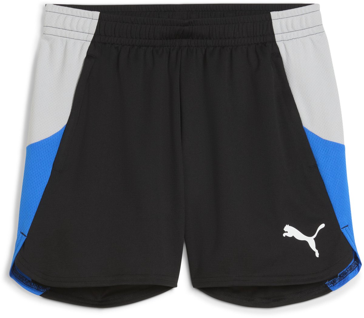 1200x1047-4 PUMA individualBLAZE Shorts Dames Sportbroek - PUMA Black-Cool Light Gray-Racing Blue - Afbeelding 1