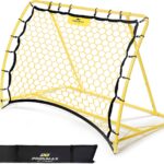 PodiuMax Voetbal Rebounder - Kickback - 121 x 84 x 92 cm - Voetbal Bouncer - Tchouk - Verstelbare - Voetbal Trainingsmateriaal
