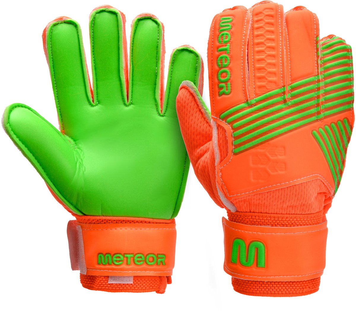 1200x1053-2 Meteor Catch 9 - Keepershandschoenen - oranje, maat - Afbeelding 1