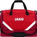 Jako Iconic (Junior) Sporttas Met Bodemvak - Bordeaux / Rood | Maat: UNI