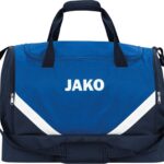 Jako Iconic (Junior) Sporttas Met Bodemvak - Marine / Royal | Maat: UNI